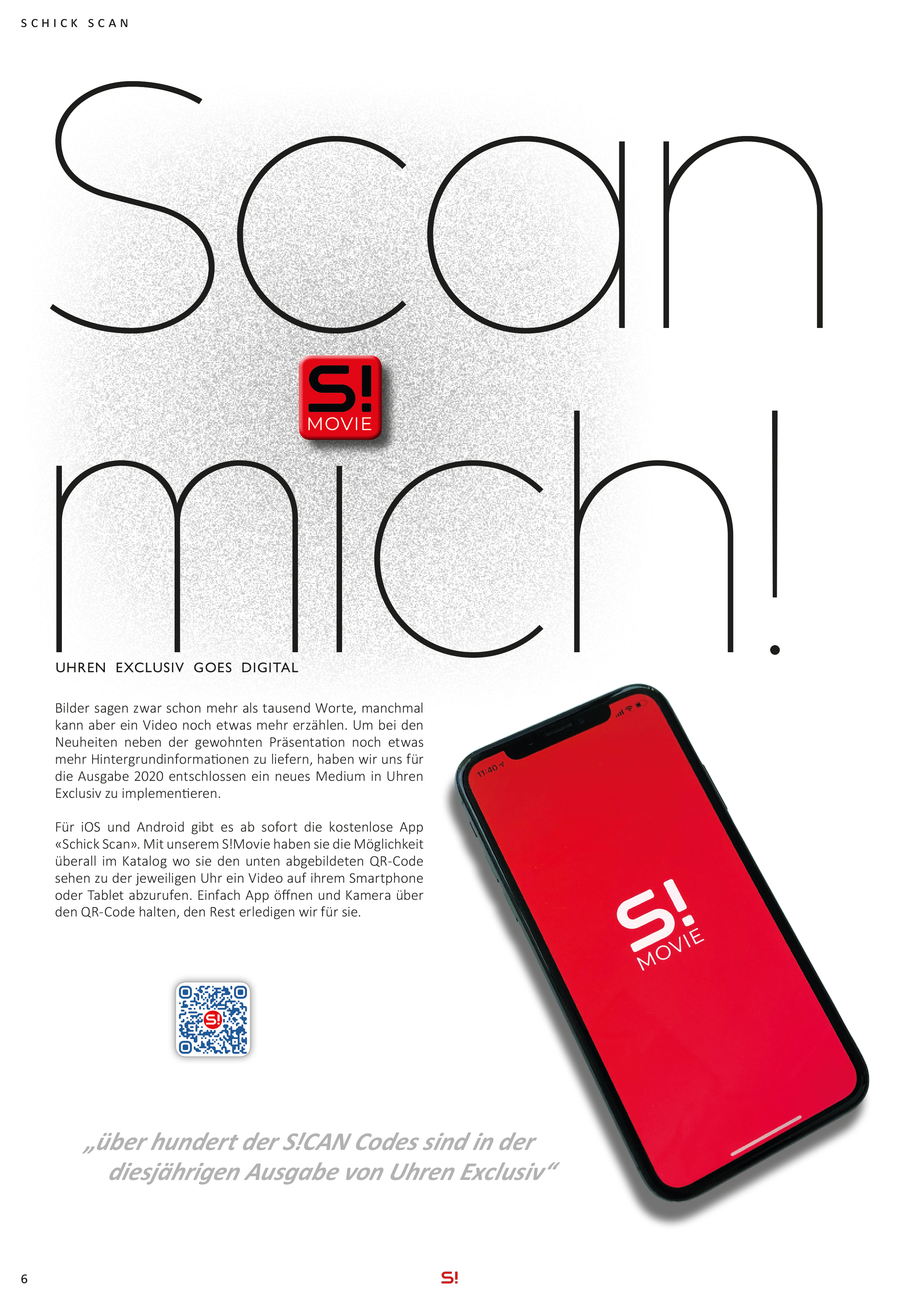 Uhrenkatalog exclusiv 2020 Katalog Schick Verlag "NEU" 