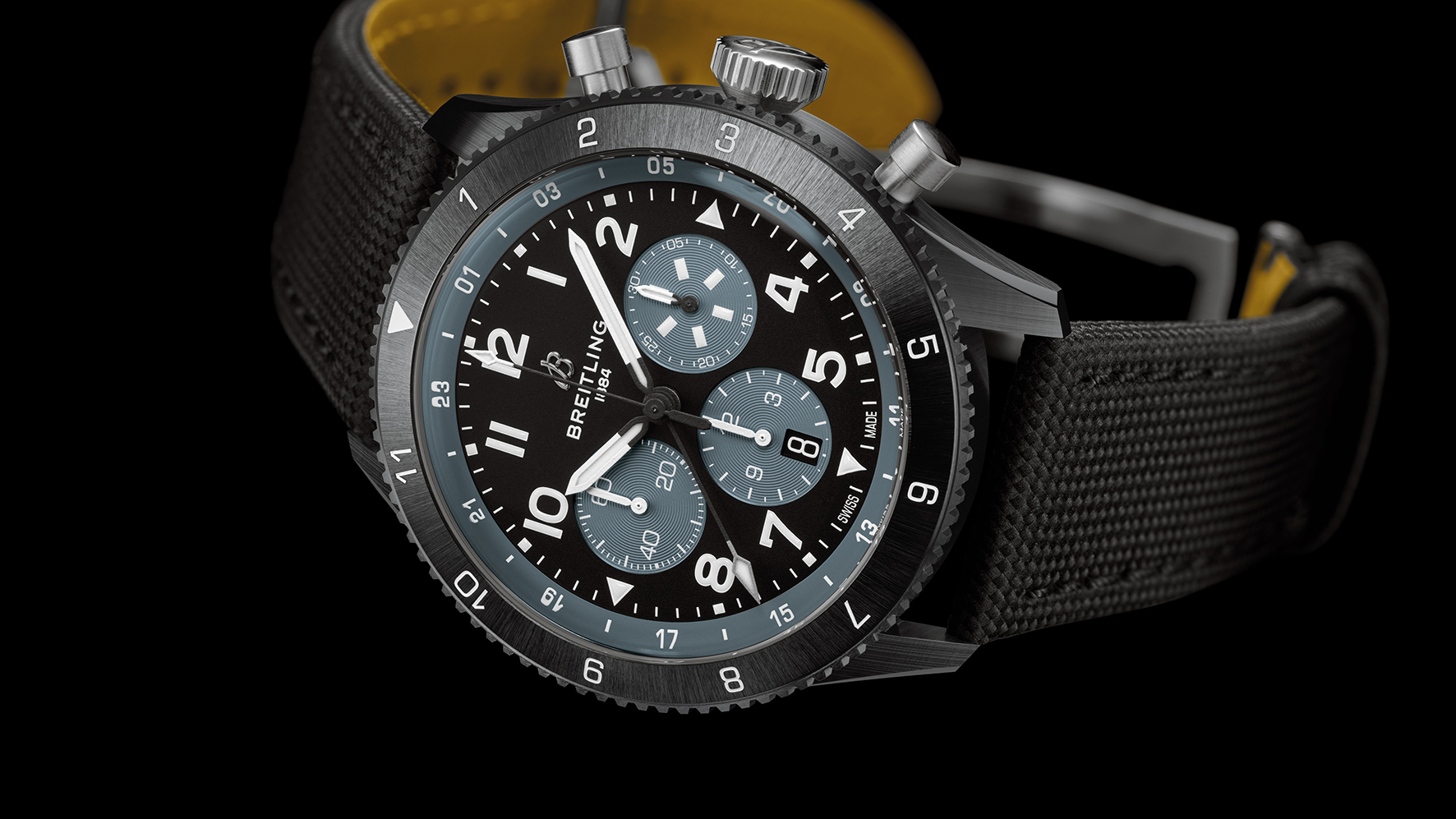 Breitling Super AVI B04 Chronograph GMT 46 Mosquito Night Fighter_Ref. SB04451A1B1X1_RGB