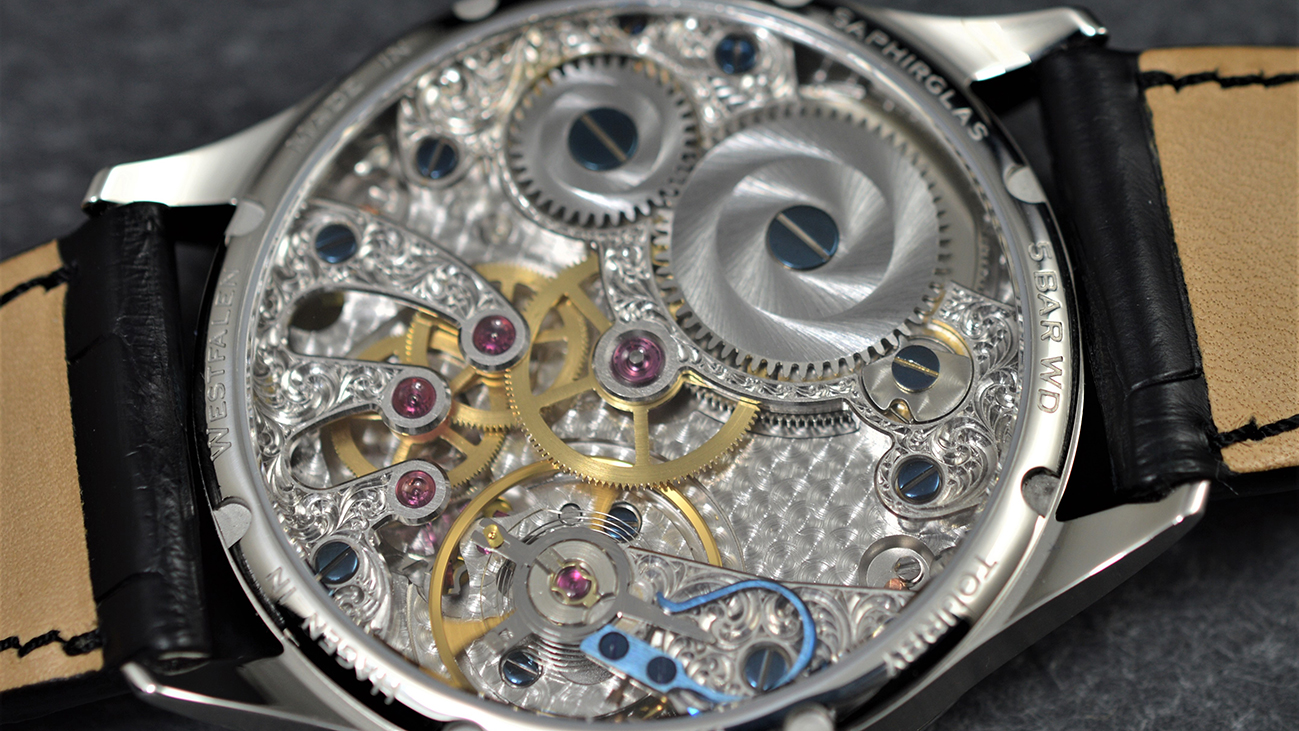 Tourby Top Grade Hand Engraved Movement 2