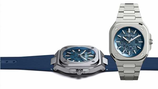 Bell &amp; Ross - BR 05 Skeleton Blue