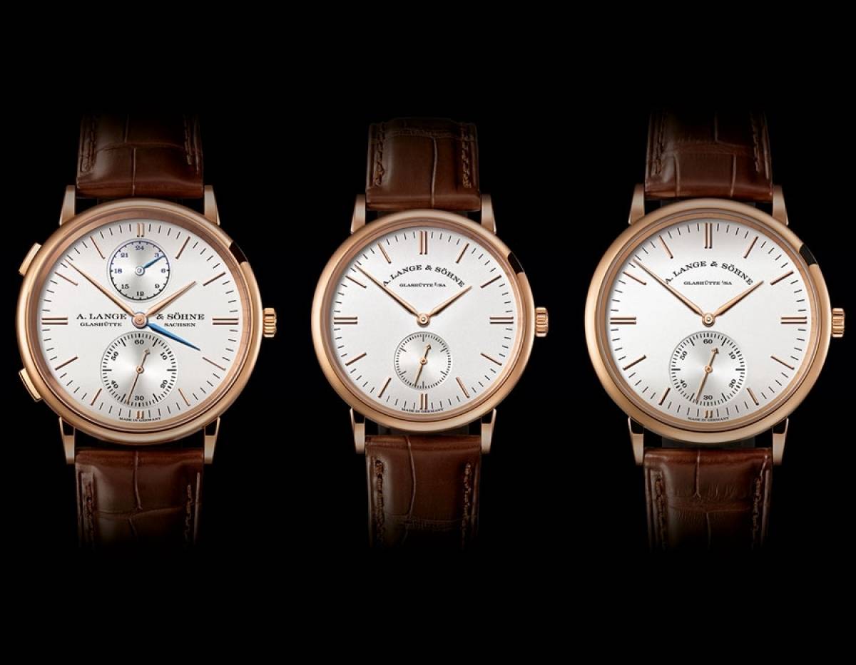 A.Lange &amp; Söhne Saxonia mit neuen Designakzenten PRE SIHH 2015