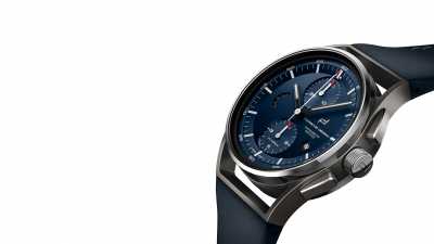 PORSCHE DESIGN - 1919 CHRONOTIMER FLYBACK BLUE & LEATHER